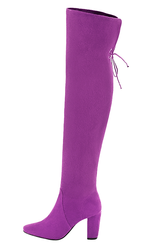 Mauve thigh high boots on sale